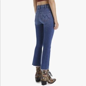 MOTHER The Hustler Ankle Fray Jeans